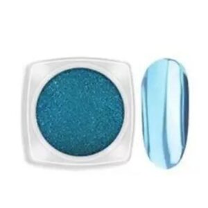 yf chrome powder turquoise 18 groot